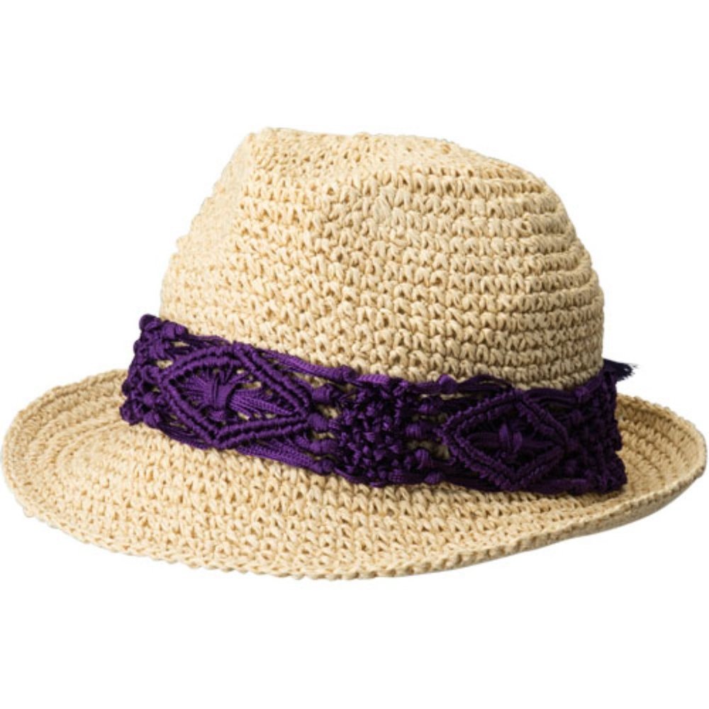 2 Physician Endorsed Makena SunHats with Trim (plum, turquoise)
